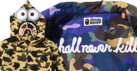 bape jacket adidas fake|how to identify bape clothing.